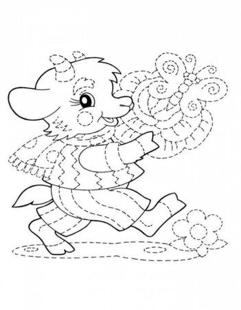 Пропись раскраска для дошкольников