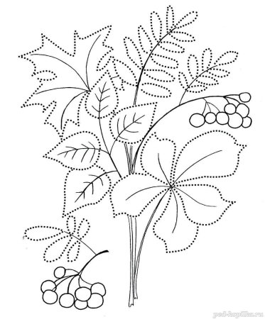 Осенние задания для дошкольников