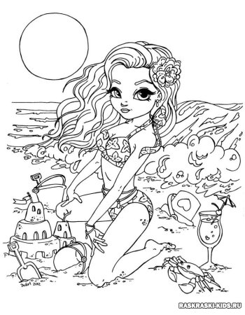Раскраска для девочек