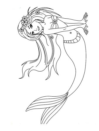Раскраска Mermaid Melody