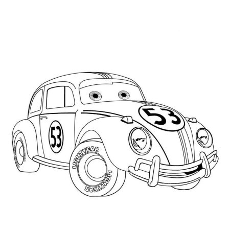 Тачки. Раскраска