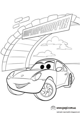 Раскраска машинки