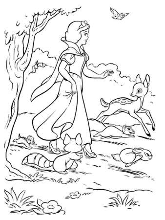 Раскраски сюжетные