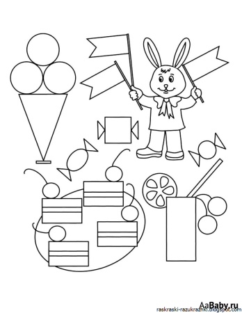 Рисунок из геометрических фигур