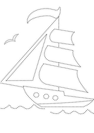 Обводилки кораблик