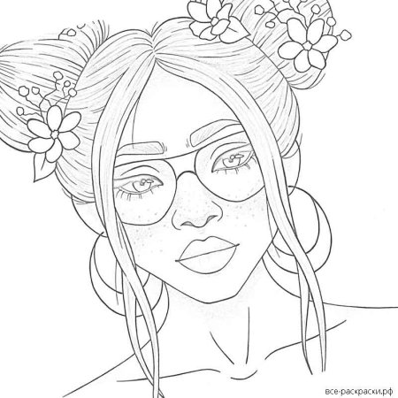 Раскраски для девочек 12 лет