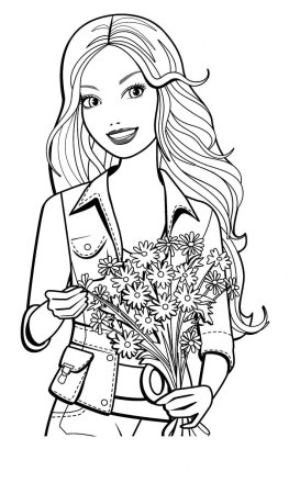 Самые модные раскраски для девочек