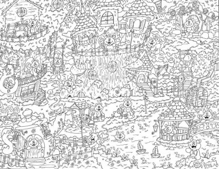 Мегара раскраска