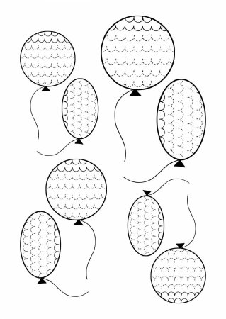 Штриховка для дошкольников