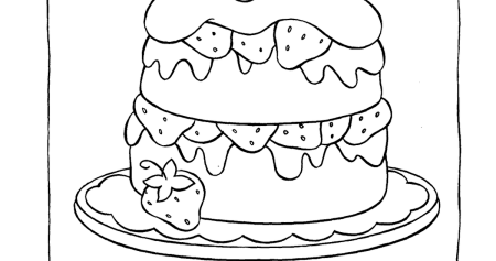 Новогодний торт раскраска