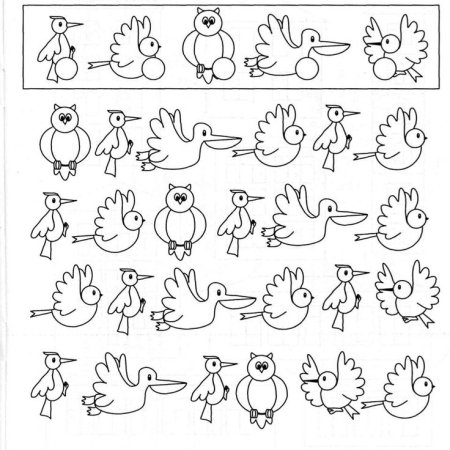 Раскраски головоломки для детей