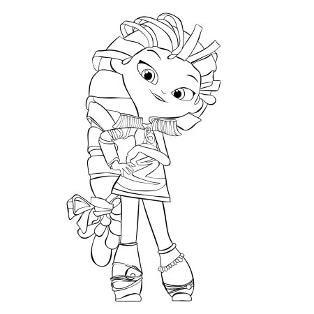 Сказочный патруль Саша раскраска