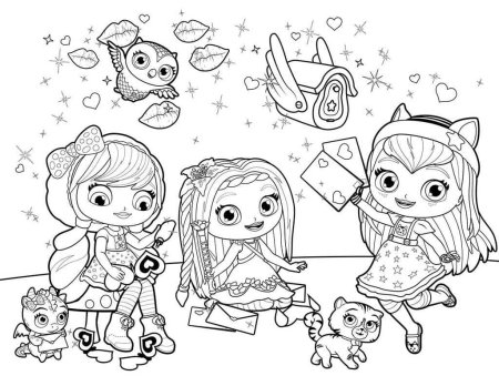 Литтл Чармерс раскраски