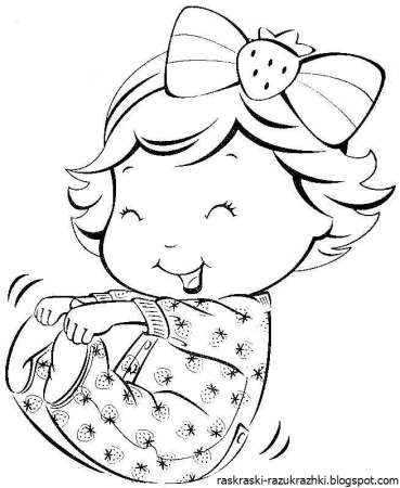 Раскраски Шарлотта Земляничка принцессы