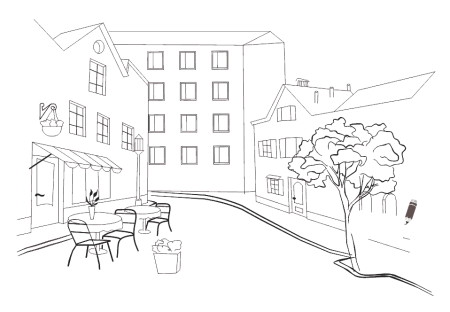 Город карандашом