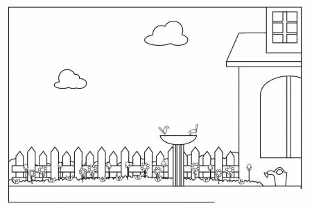 Городские фонтаны раскраска