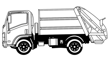 Мусоровоз Исузу Эльф 3.5