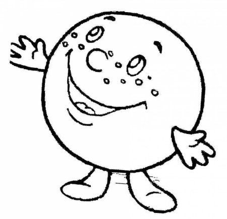 Раскраска "Колобок"