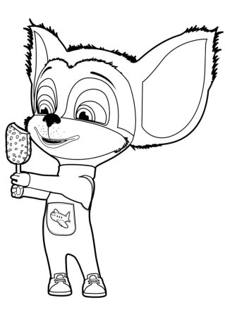 Раскраска Барбоскины Тимоха