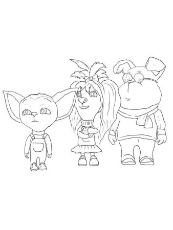 Раскраска Барбоскины Тимоха