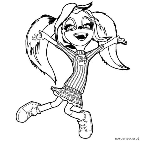 Барбоскины для печати Лиза