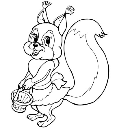 Раскраска булочка