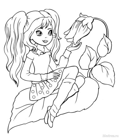 Раскраска для девочек