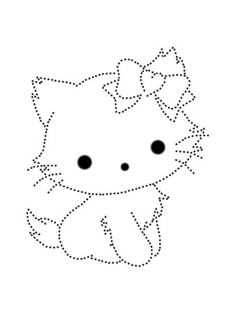 Рисование по точкам для малышей