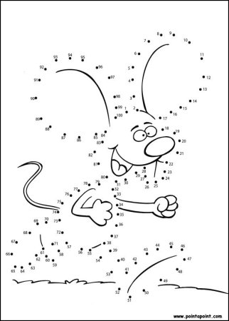 Рисунки соединить по точкам для детей