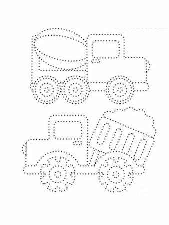 Обводка для дошкольников