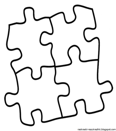 Пазлы для раскрашивания