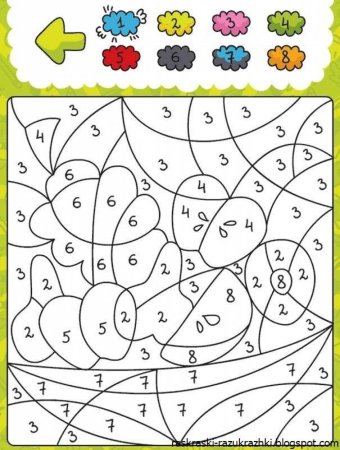 Раскраски для детей с заданиями