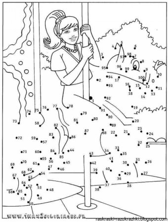 Рисование по цифрам для детей