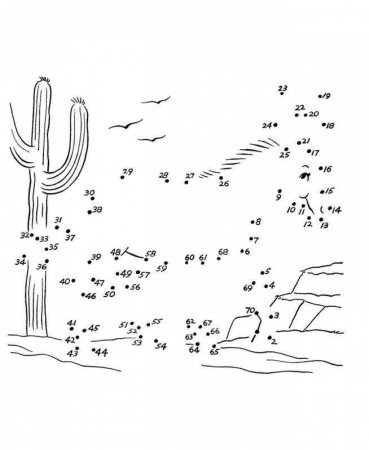 Рисование по точкам по цифрам