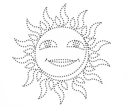 Раскраски точечные для детей 7 лет