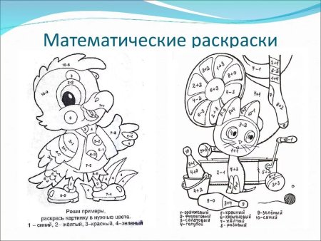 Математическая раскраска