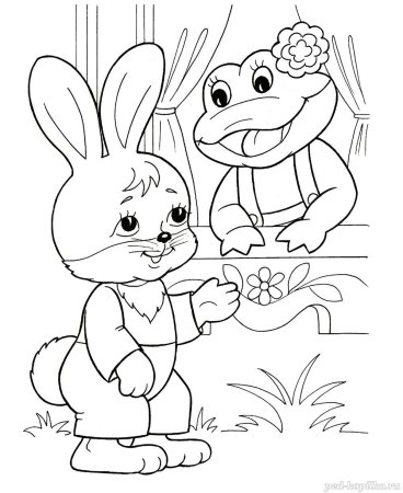 Раскраска. Сказочные герои