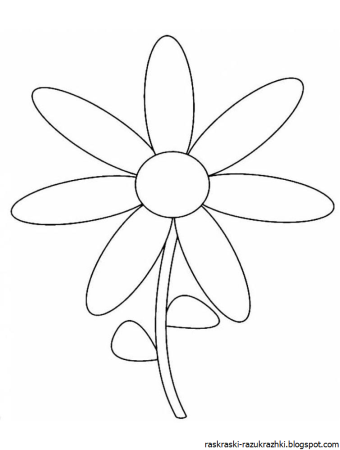 Весенние цветы раскраска для детей