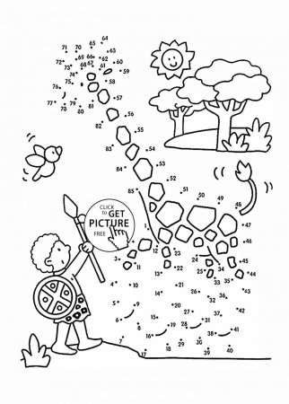 Разукрашки по номерам для мальчиков