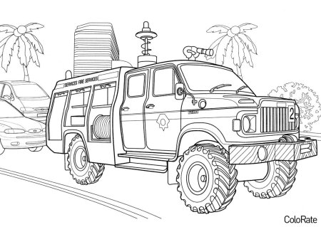 Хаммер н2 раскраска