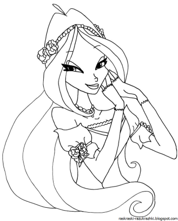 Раскраски Винкс