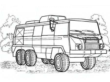 Раскраска «Военная техника»