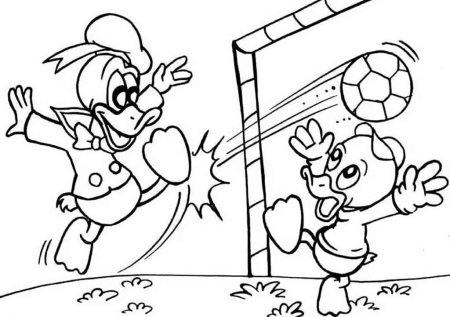 Раскраска футбол для детей 6-7 лет