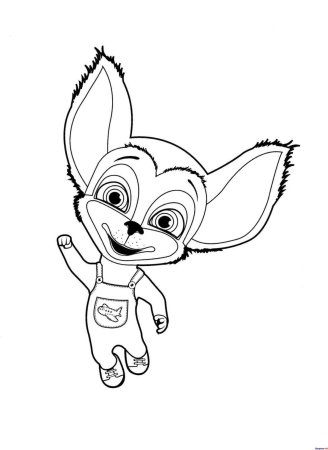 Раскраска Барбоскины Тимоха