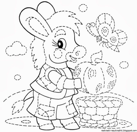 Раскраски для детей 5 лет