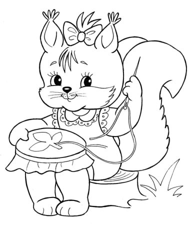 Раскраски для детей 4-5 лет