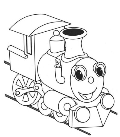 Тигренок из мультика по дороге с облаками раскраска