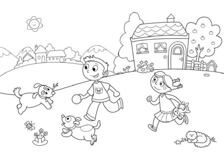 Раскраска Смешарики Крош