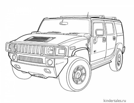 Hummer h2 пикап схема