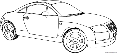 Контуры авто для рисования